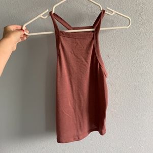 CUTE high neck MAUVE top